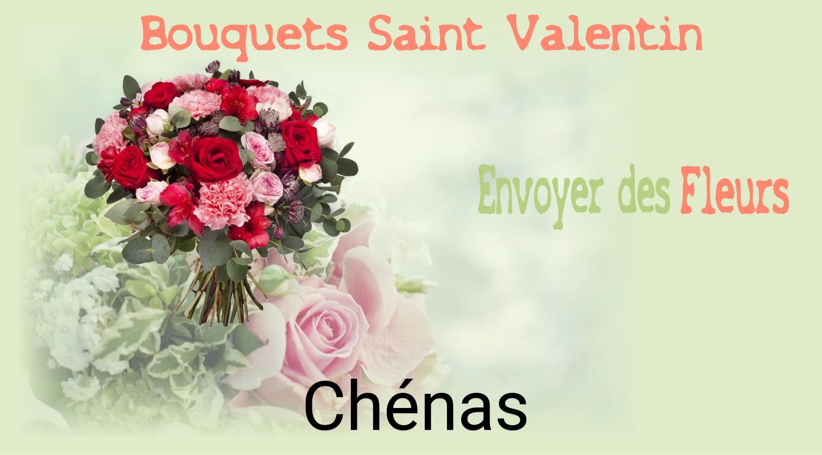 Roses de Saint-Valentin livrées à Chénas